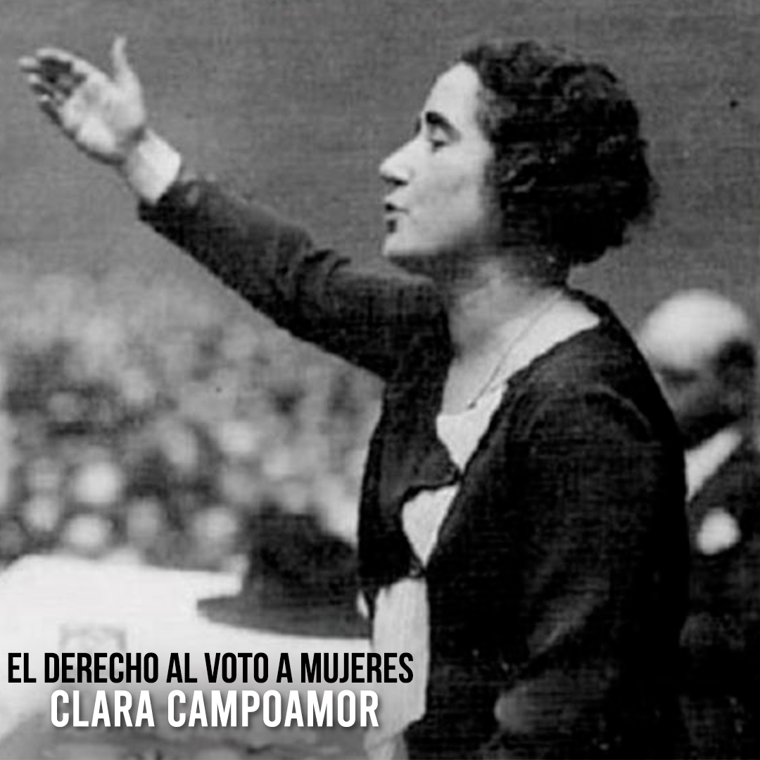 El derecho al voto a mujeres Clara Campoamor