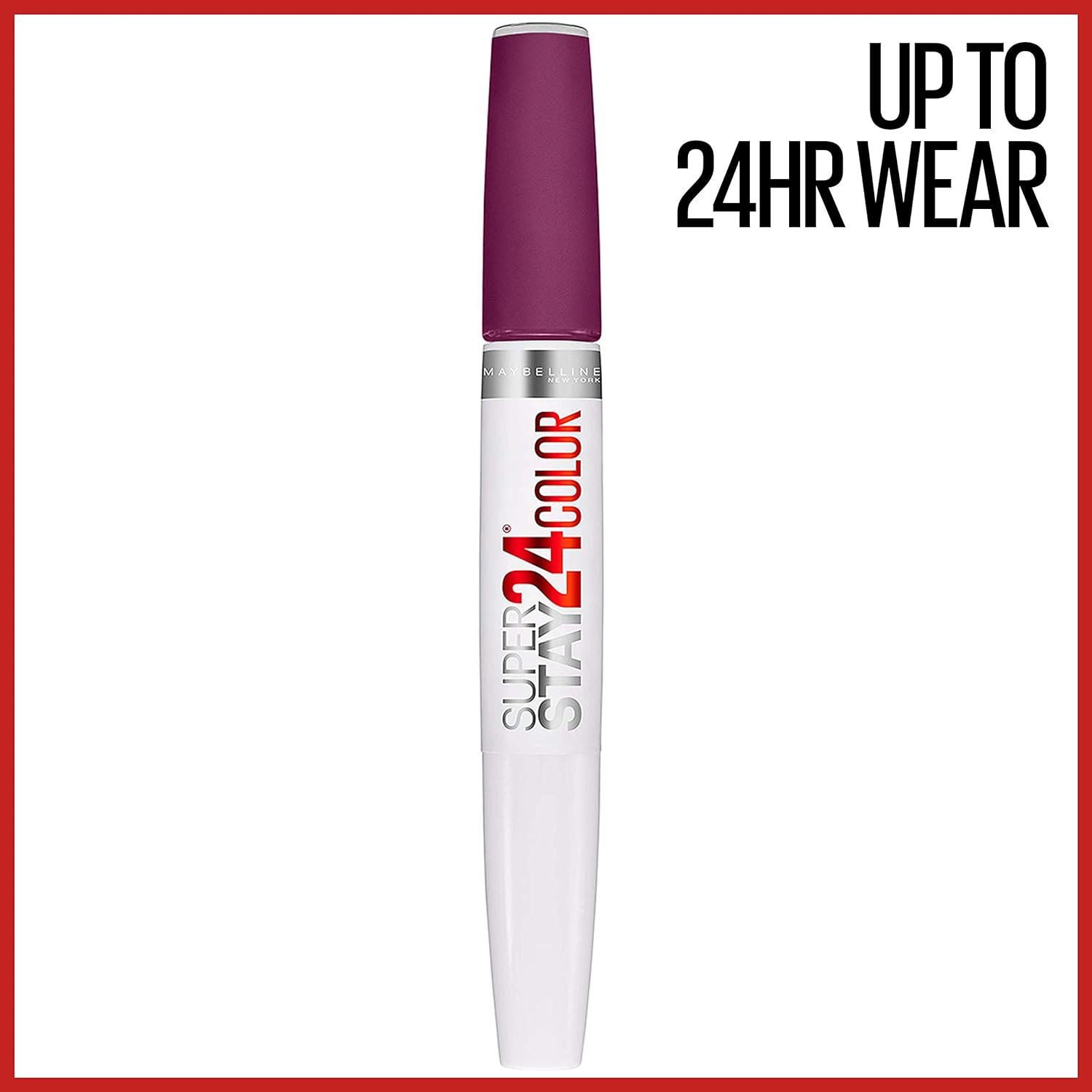 SÚPER ESTANCIA 24® MAYBELLINE Maquillaje labial liquido en 2 pasos
