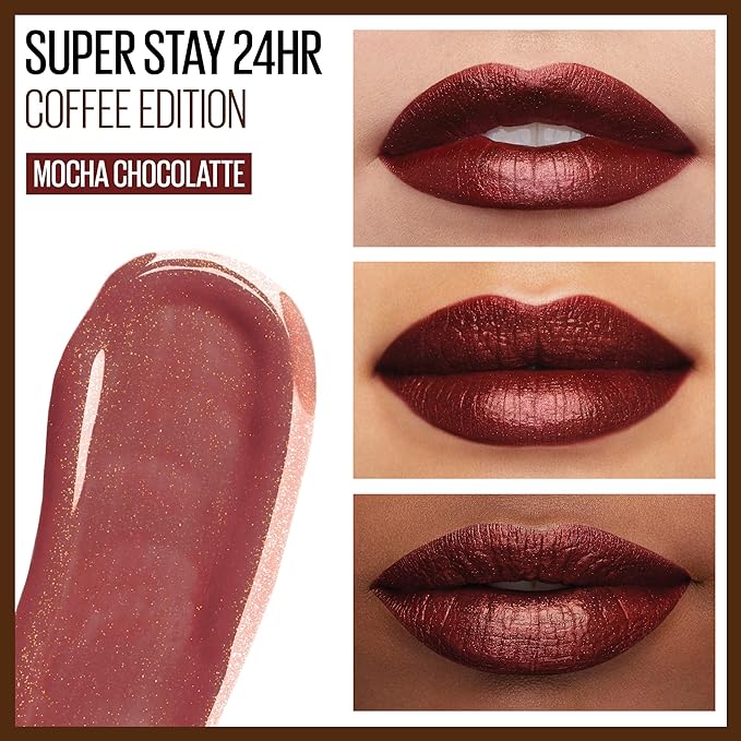 SÚPER ESTANCIA 24® MAYBELLINE Maquillaje labial liquido en 2 pasos