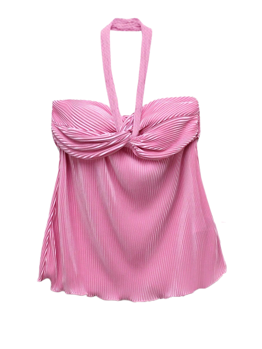 Blusa plizada