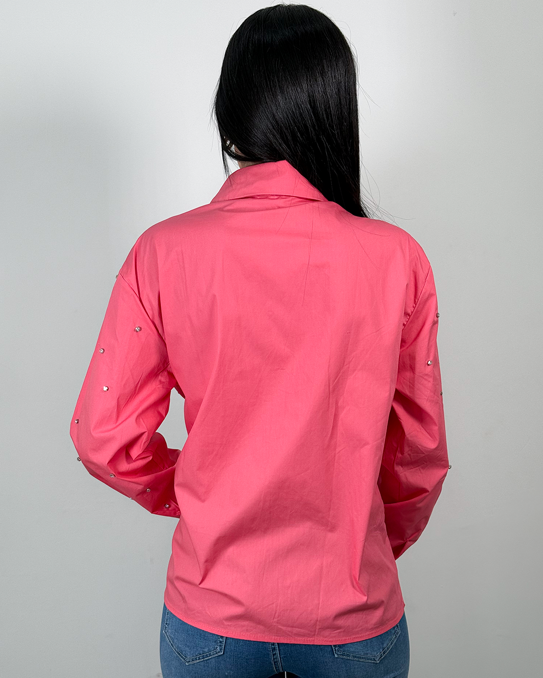 Camisa con brillos