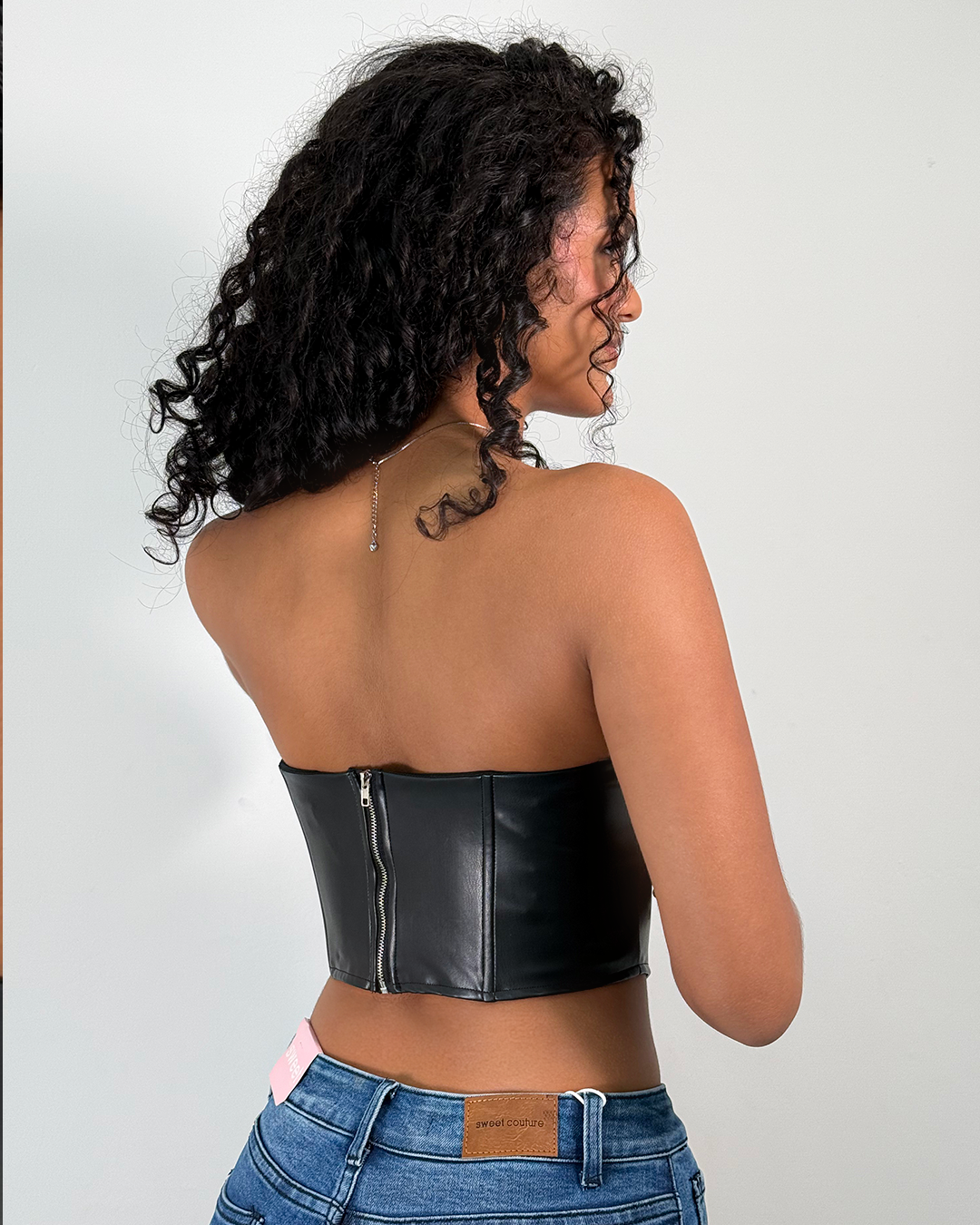 Corset de cuerina