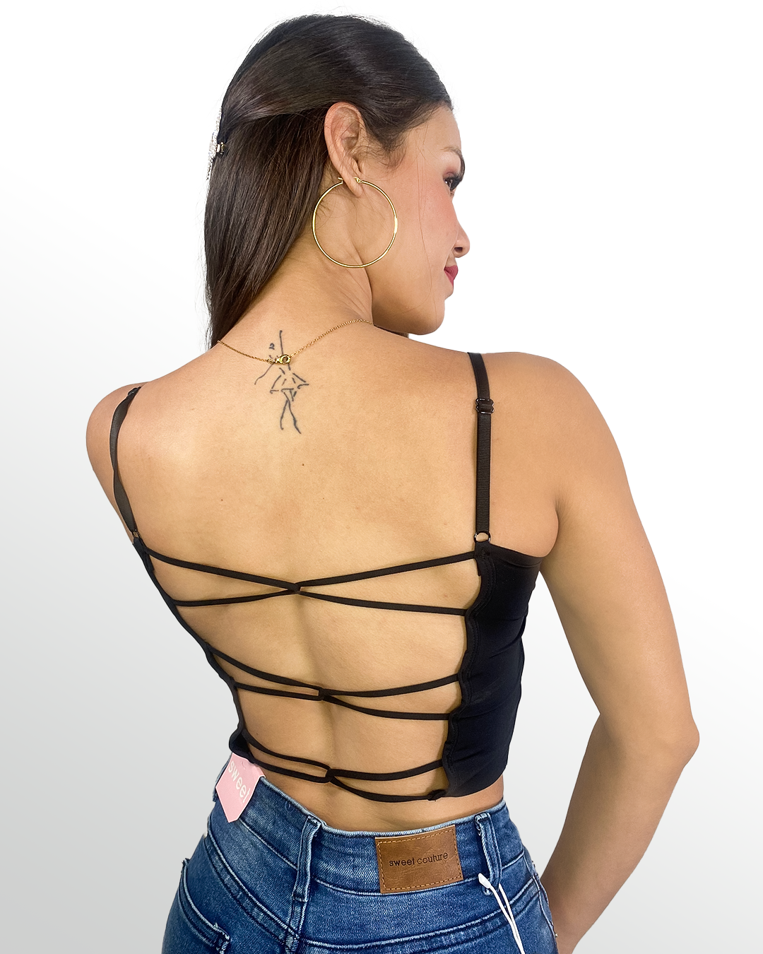 Crop tops con descote