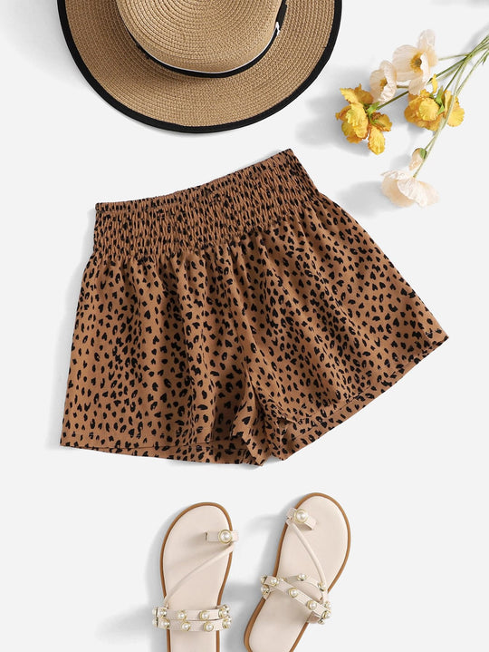 Shorts estampado holgado