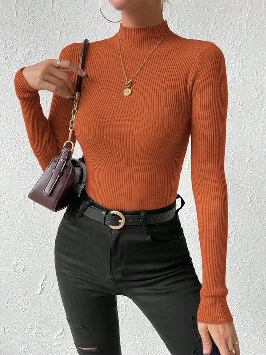Sueter teijdo cuello alto