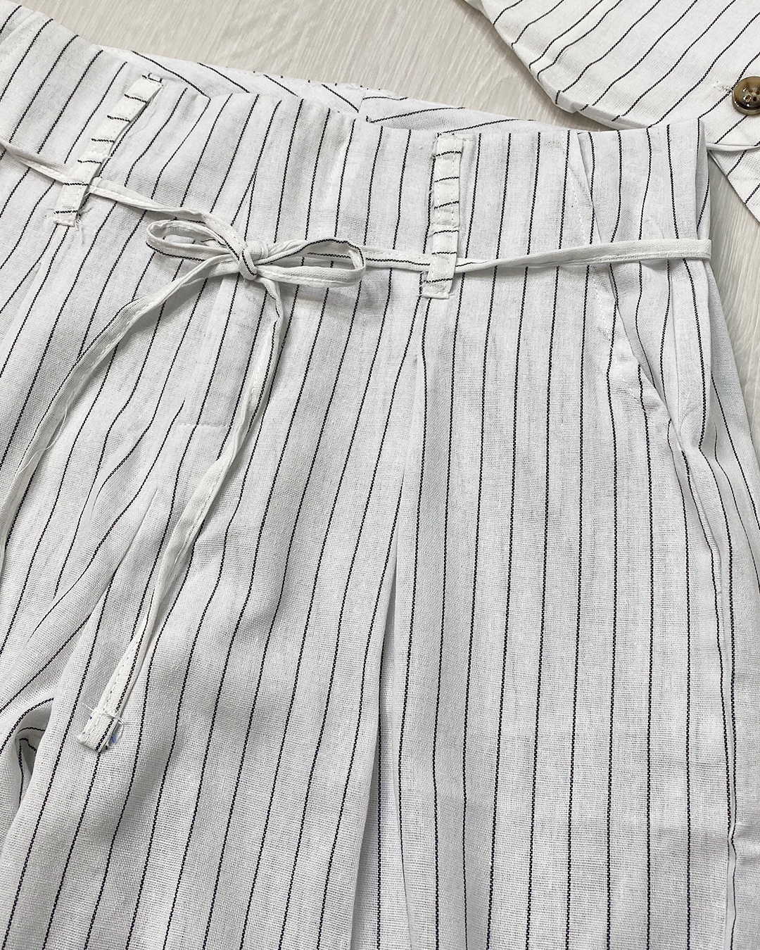 Conjunto Top Bandeau y Pantalón Palazzo