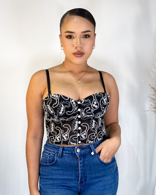 Corset con detalles