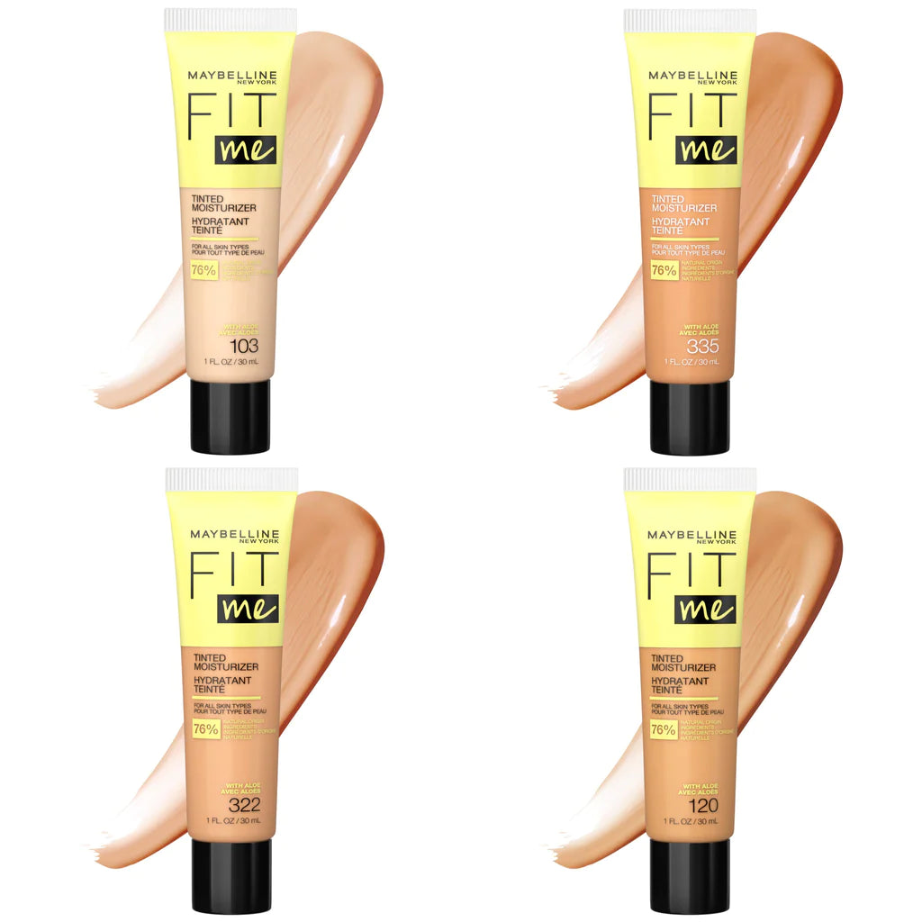 Moisturizer Cobertura Natural Fit Me Tinted Surtido Maybelline