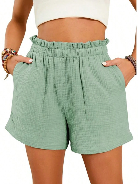 Shorts unicolor holgado