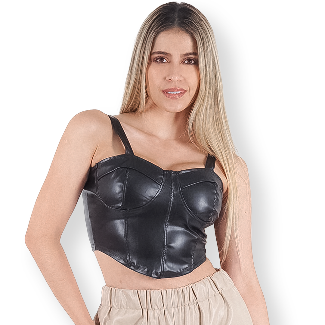 Corset de cuerina