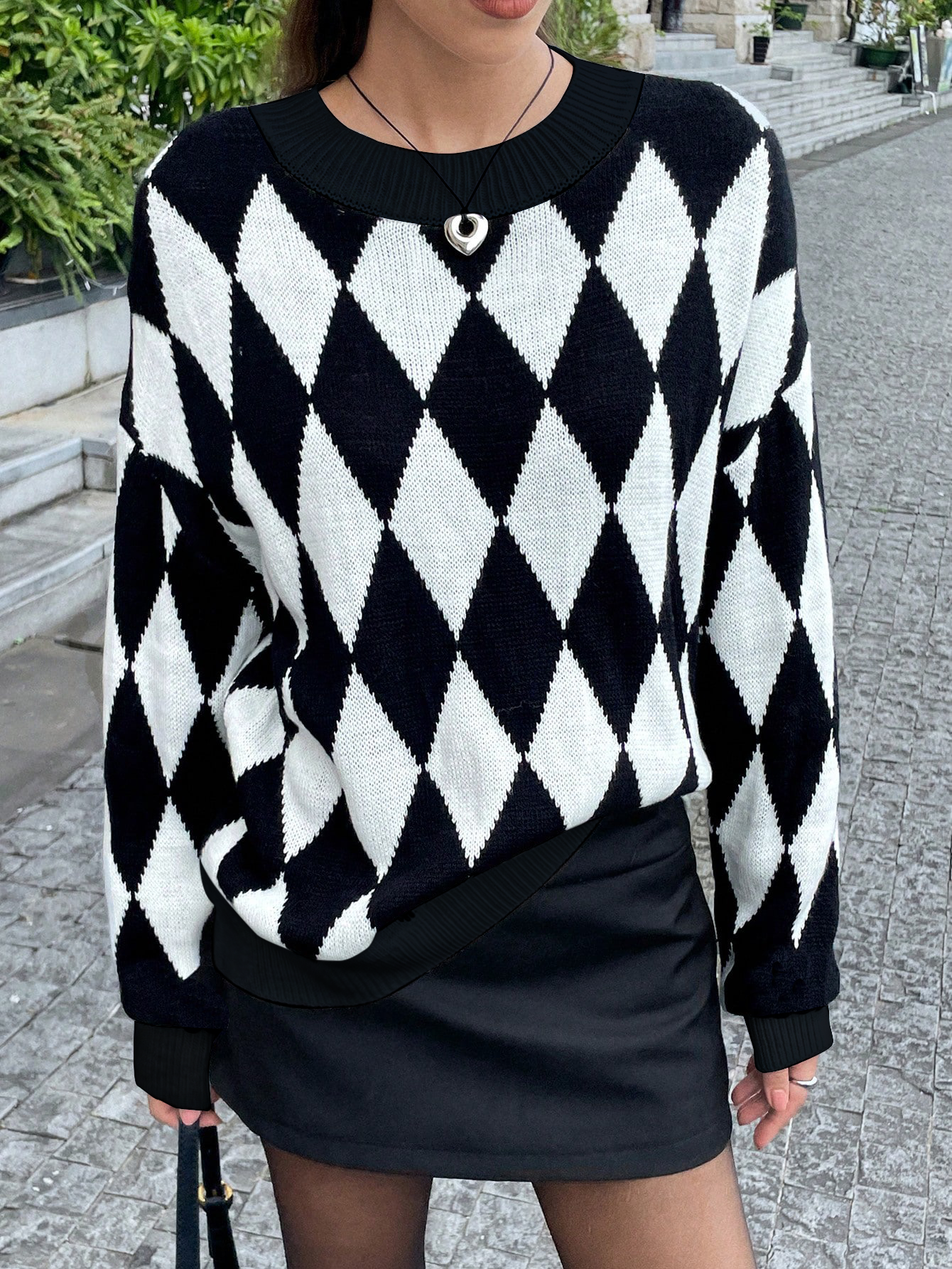 Sueter teijdo estampado