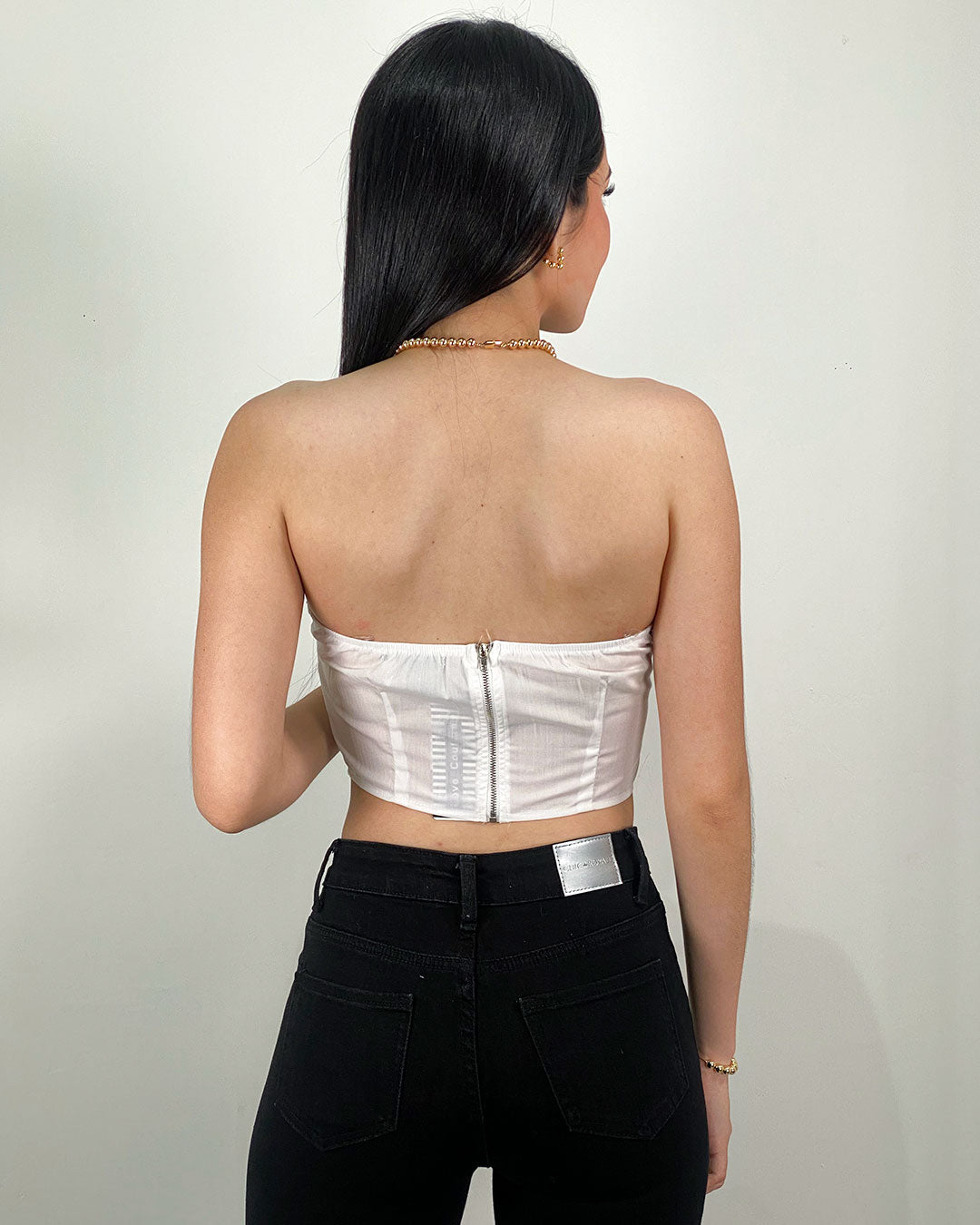 Tops flor relieve