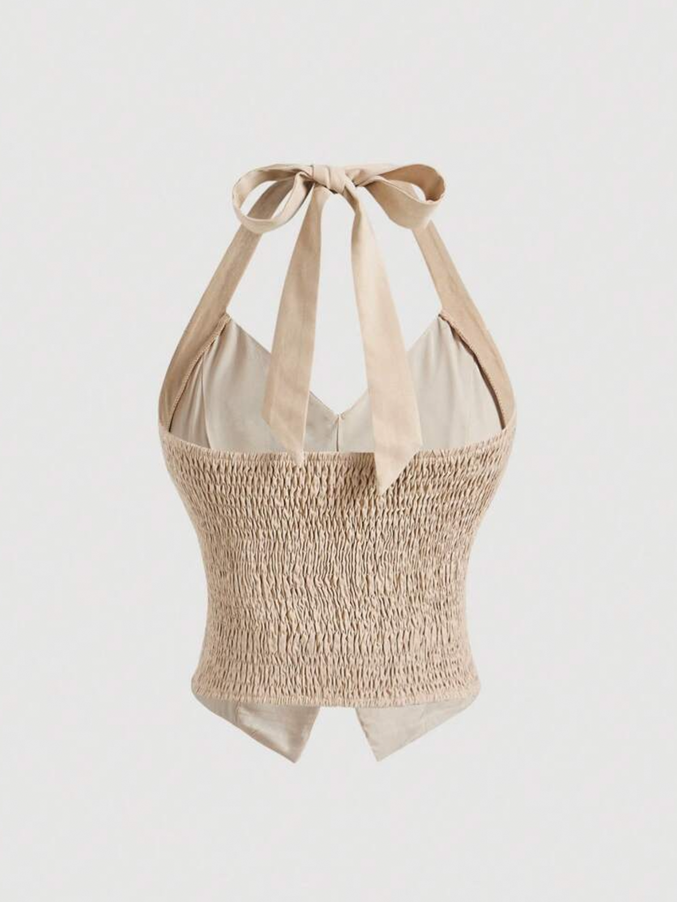 Tops con tirantes en el cuello