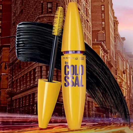 Mascara de pestañas Volume Express The Colossal 231 Negro Clasico Maybelline