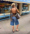 PROXIMAMENTE LUNARES blusa asimetrica de hombros descubiertos