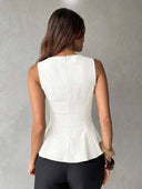 Blusa Único Corte asimétrico