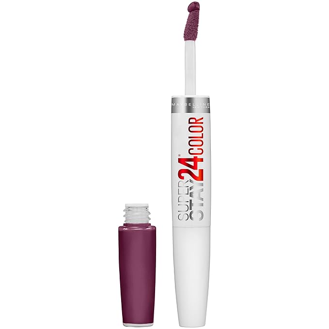 SÚPER ESTANCIA 24® MAYBELLINE Maquillaje labial liquido en 2 pasos