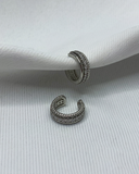 Ear cuff variados diseños enchapado en oro 14k acero inoxidable (Precio por unidad)