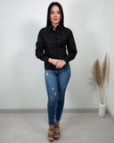 Camisa con brillos
