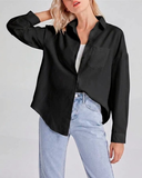 Camisa manga larga con bolsillo