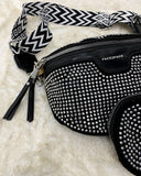 Cartera de pecho brillante