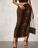 Falda Larga Animal print