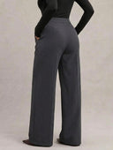 Pantalon unicolor de vestir