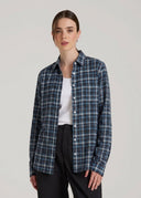 Camisa manga larga a cuadros
