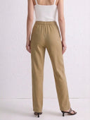 Pantalon unicolor de vestir