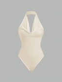 Body cuello drapeado