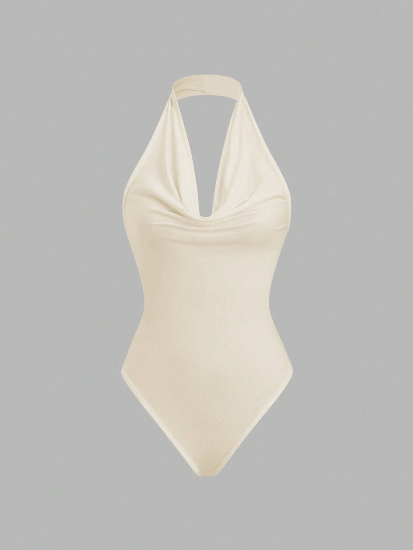 Body cuello drapeado