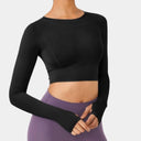 Sueter manga larga unicolor deportivo