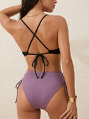 Bikini Bicolor Morado