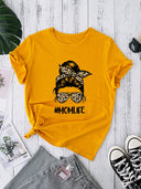 Franela shein con diseño impreso