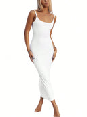 VESTIDO LARGO DE TIRITA