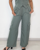 Cargo style dress pants