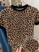 Franela suave estampado animal print