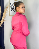 Set de 3 piezas blazer, shorts y tops