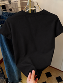 Camiseta unicolor con grafico