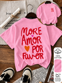 Camiseta con diseño grafico grande en la parte trasera