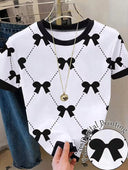 Franela estampado de lazos