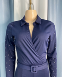 Enterizo largo con brillantes