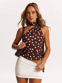 LUNARES blusa asimetrica de hombros descubiertos