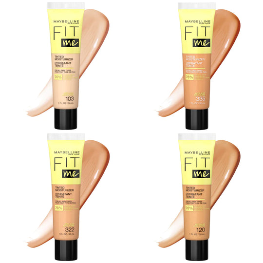 Moisturizer Cobertura Natural Fit Me Tinted Surtido Maybelline