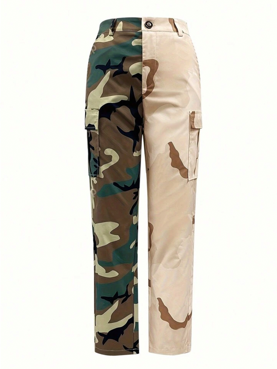 Pantalon camuflajeado talla plus