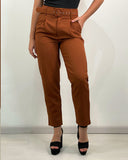 Dress pants with belt