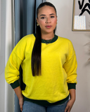 Sueter jersey holgado