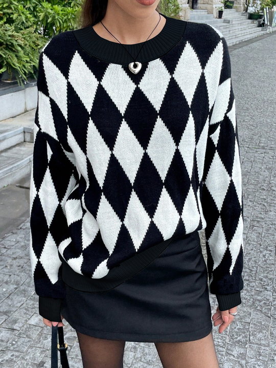 Sueter teijdo estampado