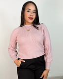 Sueter tejido unicolor