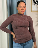 Sueter tejido a rayas